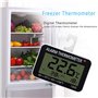 Thermomètre de réfrigérateur Composants électroniques en plastique Numérique Usage domestique Professionnel Précis Frais Stocké 