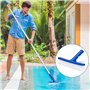 USHOP Épuisettes de Surface pour Piscine,187cm Filets de Fond de Piscine,Outil de nettoyage d’étang,Épuisette à Feuilles Filet d