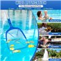 USHOP Épuisettes de Surface pour Piscine,187cm Filets de Fond de Piscine,Outil de nettoyage d’étang,Épuisette à Feuilles Filet d