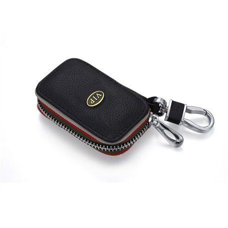 Yika VIP Mini pochette porte-clés en cuir véritable