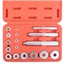 DAYUAN Lot de 17 Outils de roulement en Aluminium Roues Outil d'extracteur de roulement d’éléments de Pression pour Le Montage e