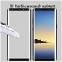 pour Samsung Galaxy Note 8 3D Couverture Complète Film de Protection d'écran,Vuciya Verre Trempé,Dureté 9H Glass,Ultra Anti Rayu