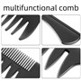 Peigne Cheveux Homme 5 Pièces Styling Peigne Pour Hommes Peignes Multifonctionnels Set Peigne Démêlant à Dents Larges Pour Coiff