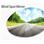 meioro 360° Tourner Miroir de Point Aveugle,Adjustabe Grand Angle Retroviseur HD Verre Convex Side View Mirror for Car