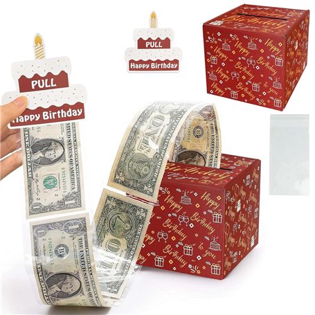 HUAEDNWKYI Boîte Cadeau DIY - Emballage Cadeau pour Argent