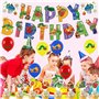 Décoration Anniversaire the Very Hungry Caterpillar Ballons Anniversaire the Very Hungry Caterpillar Bannière Joyeux Anniversair