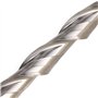 CNC Embouts de fraise 1/8" Tige CNC Bit End Mill 1/16" Coupe Dia Nez Plat Moulin d'extrémité en métal dur Deux flûtes Spirale Up