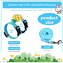 4 Sets Harnais et Laisse réglables pour Lapins Set Petit Animal Mignon Gilet Harnais Laisse Furet Harnais Cochon d'Inde Laisse F