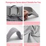 Mumgaroo Écharpe de Portage, Porte Bébé, Naissance Confortable en Coton Pour Nouveau-né Jusqu'à 15 kg, Design respirant et élarg