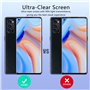 Ydiciv 2 Pièces Verre trempé Compatible avec OPPO Reno4 Pro 5G, Film Protection écran, 9H Dureté, Anti Rayures, Sans Bulles, pou