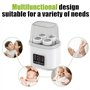 Chauffe-biberon 8 en 1 pour bébé, stérilisateur rapide pour biberons, chauffe-biberon, chauffe-biberon, chauffe-biberon, chauffe