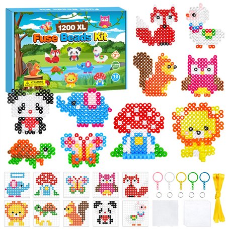 PITMT 10mm Perles à Repasser Grosse