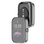 HOMTERN Lot de 2 coques compatibles avec Amazfit Bip 3/Bip 3 Pro, coque intégrale en TPU souple résistante aux chocs et aux rayu