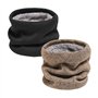 E-Soul Tuyau de cou d'hiver pour homme - Cache-cou pour homme - Écharpe en polaire - Masque de guêtres - Coupe-vent