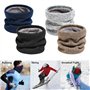 E-Soul Tuyau de cou d'hiver pour homme - Cache-cou pour homme - Écharpe en polaire - Masque de guêtres - Coupe-vent, Protège Cou