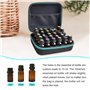 GIDWRIY 30 Trous Boite Rangement Huiles Essentielles 5 ML/10 ML/15 ML,Trousse Huile Essentielle Voyage,Coffret Aromathérapie Ran
