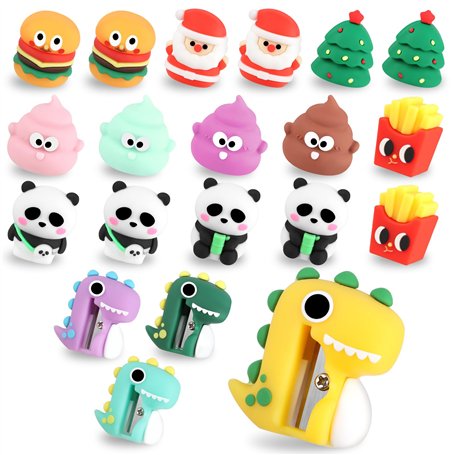 LWMTT 20PCS Taille Crayons Enfants Taille Crayon Cadeaux Cadeau Anniversaire Enfants Invites