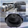 KASturbo Bouchon de réservoir de carburant verrouillable avec clés et housse de protection anti-poussière pour MAN TGA TGX TGS A