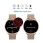 MIHENCE Lot de 6 films de protection d'écran pour montre intelligente G37, film de protection d'écran HD en TPU compatible avec