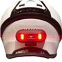 Riloer Casque de Moto Veilleuse Bande de Cyclisme Signal de sécurité Voyant d'avertissement Universel Casque de Moto Feu arrière