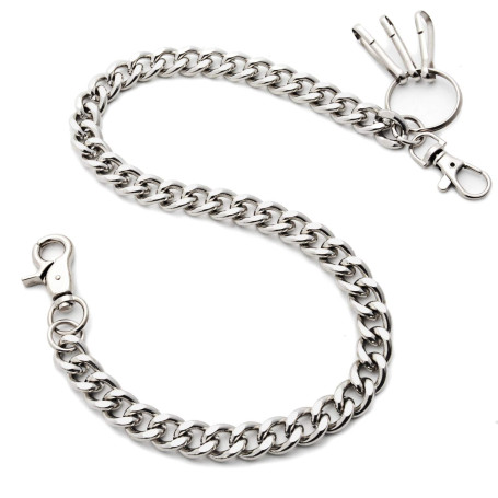 ZOYLINK Chaîne De Pantalons Pour Femmes Chaîne De Portefeuille En Métal Anti Vol DéContracté Chaîne De Jeans Pour Hommes