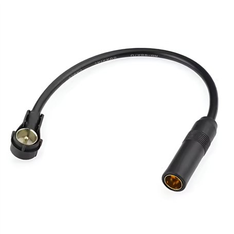 Sound-way Adaptateur Antenne Autoradio connecteur extension ISO DIN jack