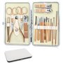 Gentpovth Kit de manucure coupe-ongles 18 en 1