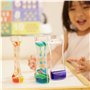 JJiaoLinin Minuteur sensoriel Liquide,Lot de 2 Sabliers Liquides avec Mouvement à Bulles,Jouets Sensoriel, Bouteille Sensorielle