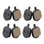 Futheda 4 Paires Bicyclette Plaquettes de Frein à Disque Semi-Métalliques compatibles avec Hans Hayes Sole MX2 MX3 MX4 MX5 CX5 G