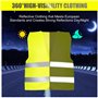 8 PCS Gilet Jaune Voiture