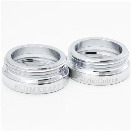 BLUMKRAFT Lot DE 2 Adaptateurs Radiateur M28 x1.5 COTERM/COTHERM (Prototype) vers M30 x 1.5 pour Thermostat/tête thermostatique