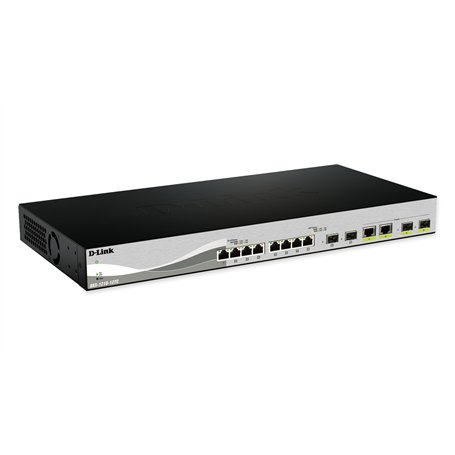 DLink Web Smart DXS-1210-12SC - Commutateur - Géré - 10 x 10 Gigabit SFP+ + 2 x Combo 10 gigabits SFP+ - Ordinateur de Bureau