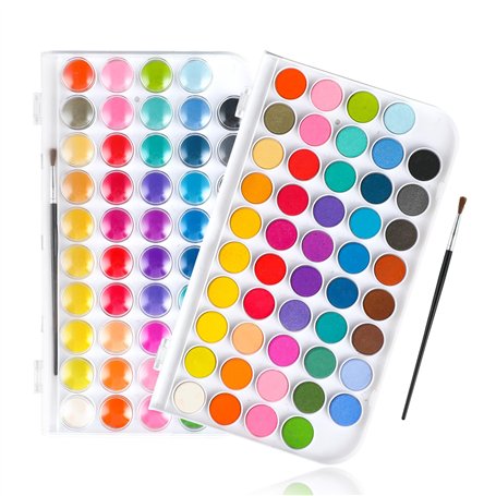 Ensemble de peinture aquarelle - Peinture à l'eau pour enfants