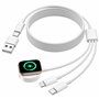 3 en 2 Cable pour Chargeur Apple Watch