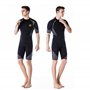 Combinaison de plongée Courte en néoprène de qualité supérieure avec Fermeture éclair dans Le Dos pour la pêche au Lance, la plo