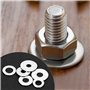 rondelles plates en acier inoxydable 304 pour vis