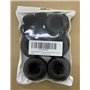 Coussinets d'oreille pour Casque Plantronics 50mm Oreillette de Remplacement Compatible avec Plantronics HW251N HW520 Blackwire