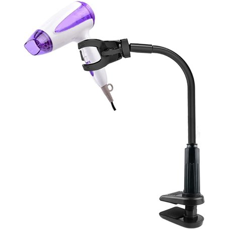 Support de sèche-cheveux pour chien et chat - Support pour sèche-cheveux - Support pour sèche-cheveux - Rotation à 360 ° - Avec
