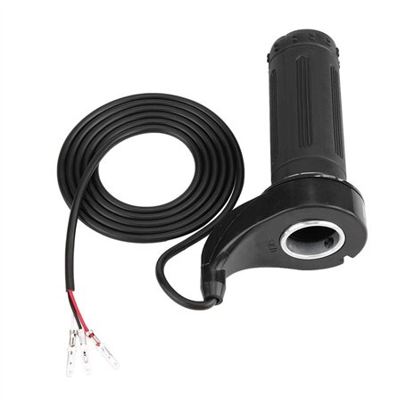KIMISS Accélérateur de Moto Universel Scooter électrique Speed Throttle Grip avec 3 Fils 12