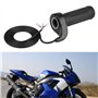 KIMISS Accélérateur de Moto Universel Scooter électrique Speed Throttle Grip avec 3 Fils 12, 24, 36, 48V Diamètre du Guidon Ap