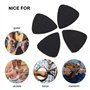 10pcs plectres de guitare, médiators en feutre de laine médiators 3mm pour guitare ukulélé(noir)