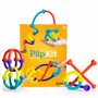 Fat Brain Toys Plip Kit | Ensemble de 52 pièces en Silicone Flexible dans Une variété de Formes