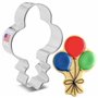 Emporte-pièce en forme de bouquet de ballons