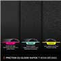 SteelSeries tapis de souris gaming QcK XL Performance Balance - Densité élevée pour une glisse fluide - Bords cousus à profil ba