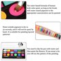 Palette de Maquillage pour Enfants, Vegena 18 Couleurs Kit de Peinture Corporelle pour le Visage et le Corps avec 2 Pinceaux et