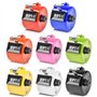 Vegena Lot de 8 compteurs manuels mécaniques à 4 chiffres - Compteur clicker - Podomètre coloré - Pour le tricot