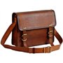 Jaald 33 Cm Mallette Porte-Documents Serviette Sac Messenger À Bandoulière’Épaule En Cuir Pour Ordinateur Portable Business Voya