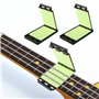 2 Pcs Nettoyeur de Cordes pour Guitare，Nettoyeur de Corde et Manche de Guitare Outils de Nettoyage et Entretien pour Instruments