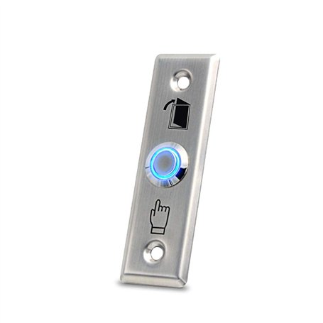 Dongyang Bouton Poussoir de Bouton de Sortie de porte en Acier Inoxydable avec Iumière LED pour Système de Verrouillage de Contr