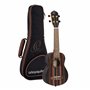 Ortega Guitars Ukulélé Soprano Acoustique – Série Timber – Housse Incluse – Ébène
